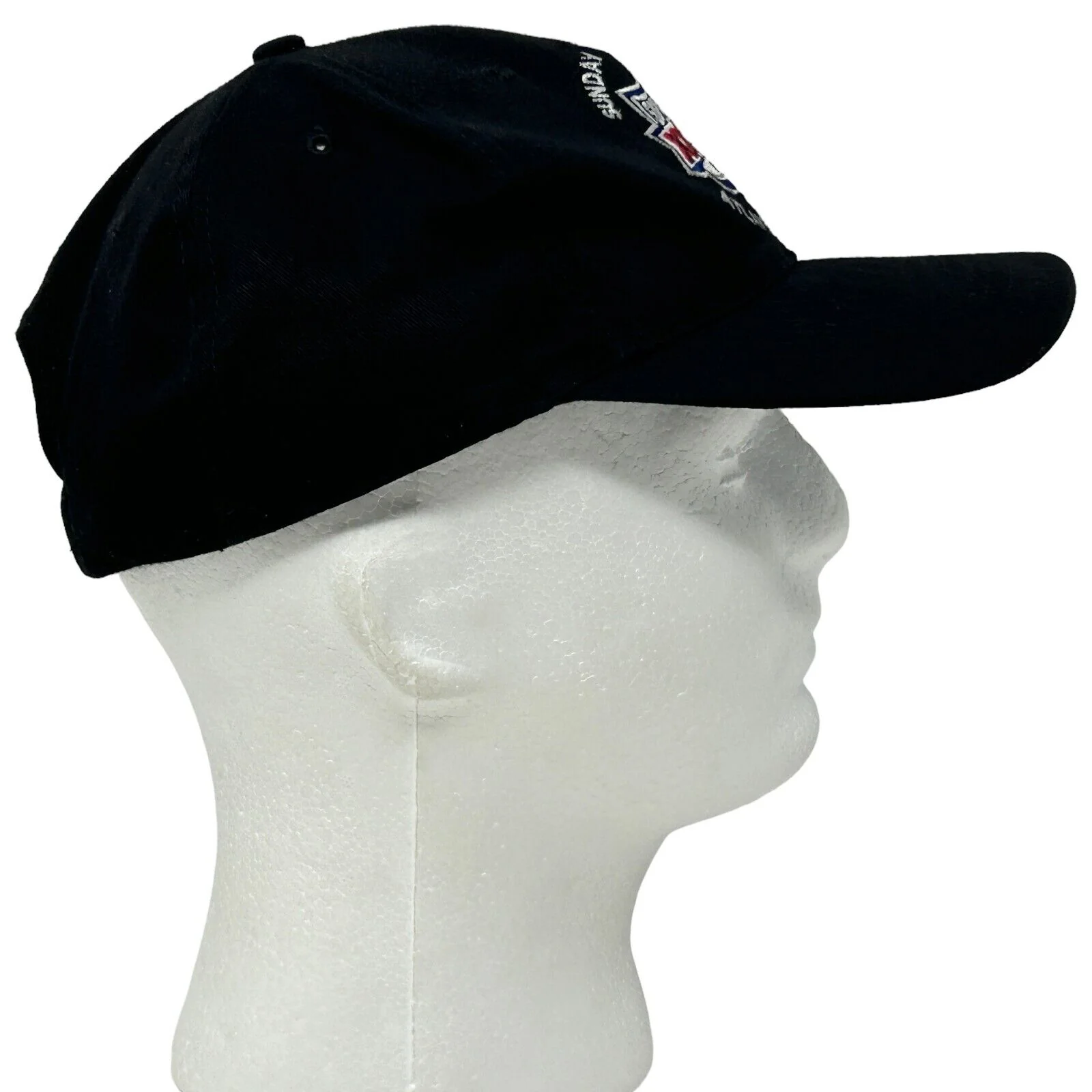 Vintage Y2Ks Super Bowl XXXIV Hat Baseball Cap Los Angeles Rams Black Snapback - Image 7