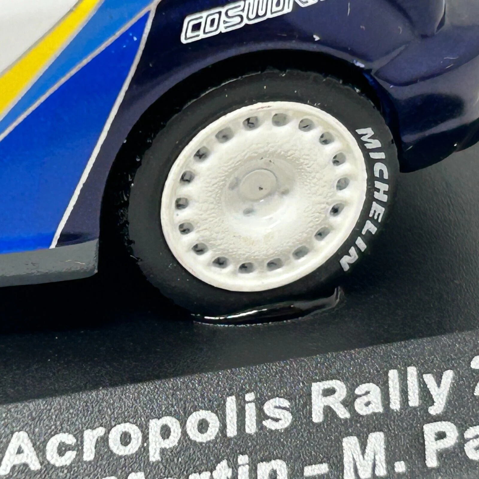 Ford Focus RS WRC Acropolis Rally 2003 Diecast Race Car 1/43 Altaya White - Image 5