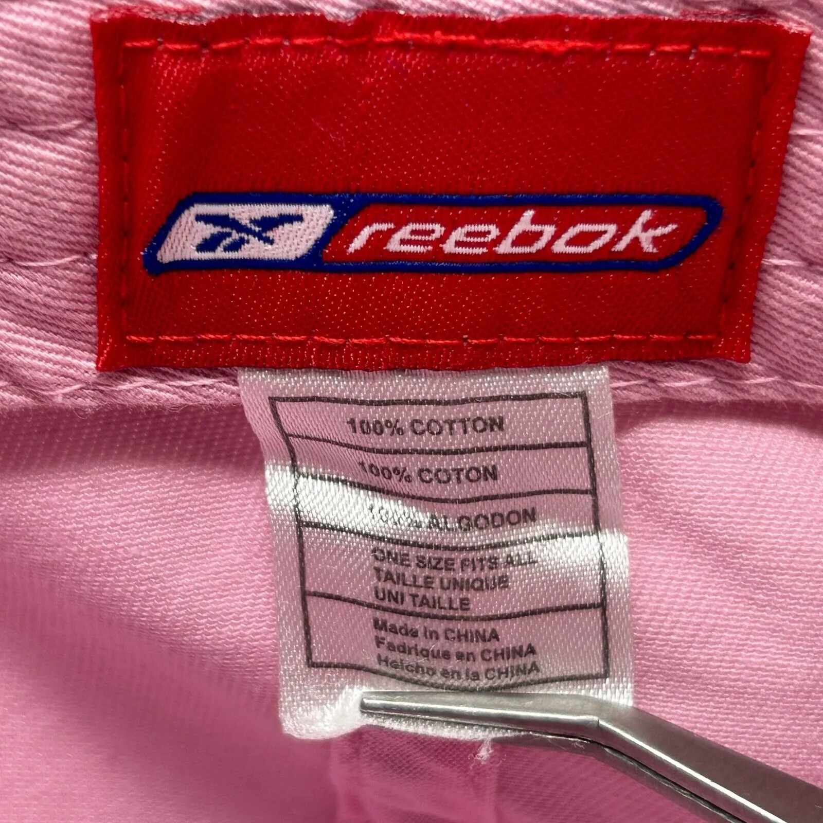 Indianapolis Colts Womens Dad Hat Cap Pink Strapback Reebok Football 6 Panel - Image 9