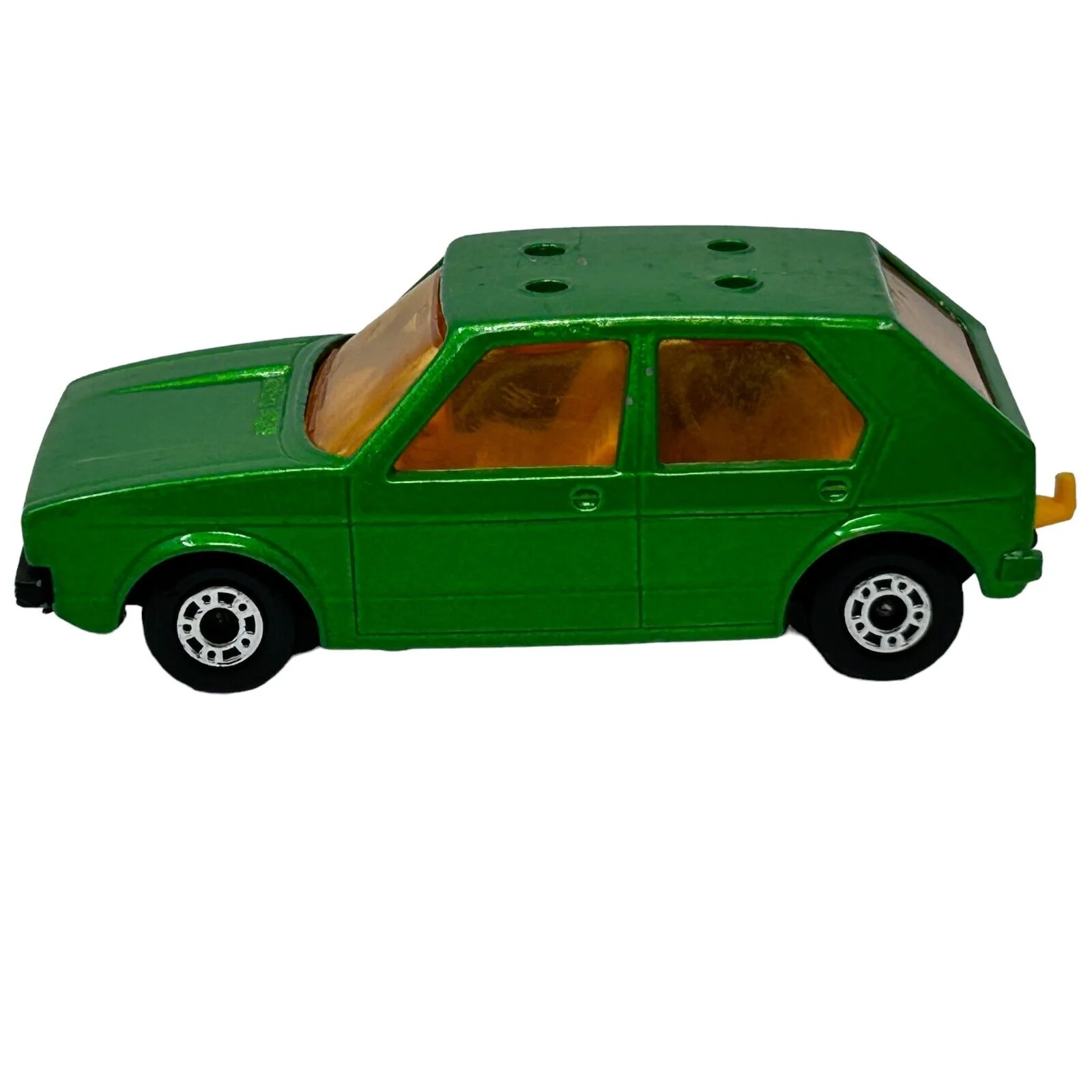 Vintage Matchbox 7 VW Golf Diecast Toy Car Volkswagen Superfast Green England - Image 3