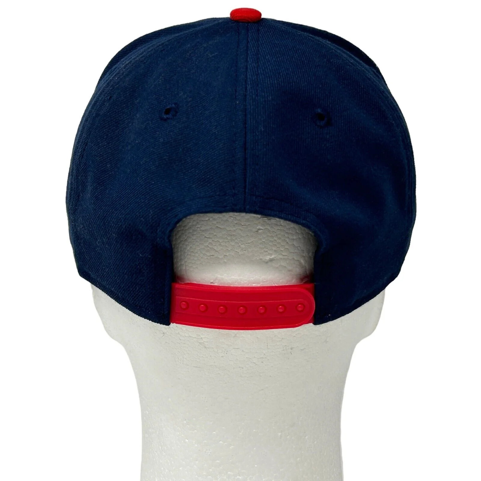 Vintage Y2Ks New England Patriots 3x Champions Hat Baseball Cap Blue New Era NFL - Image 3